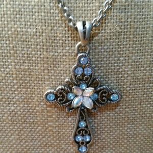 Lia Sophia Cross necklace